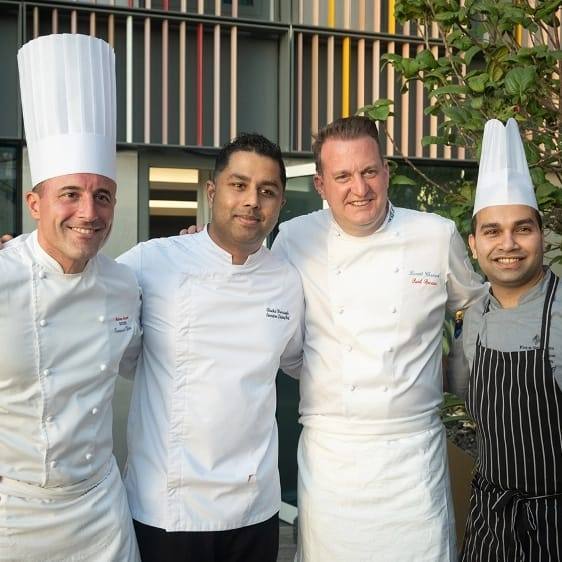 The Maison Bocuse chef brigade at Abu Dhabi Finance Week