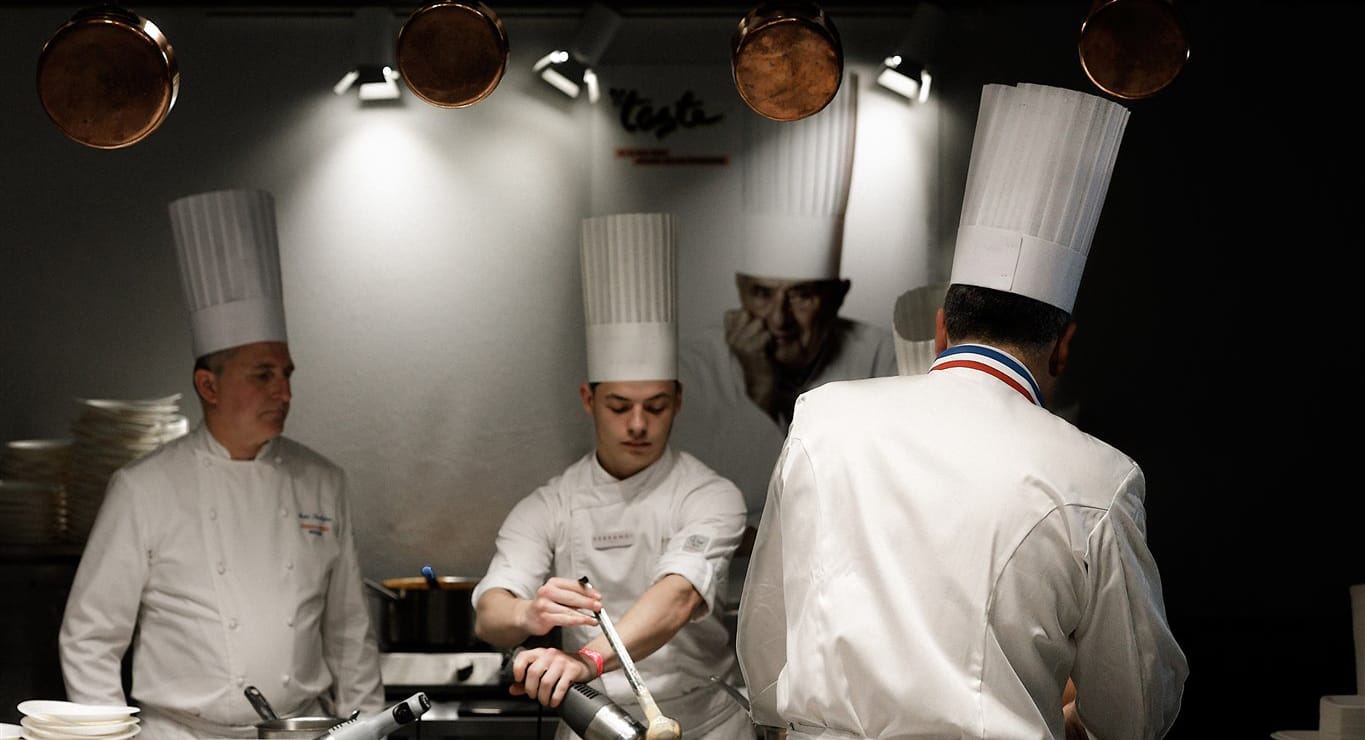 The Table of Taste at Taste of Paris, a culinary showcase in Paris